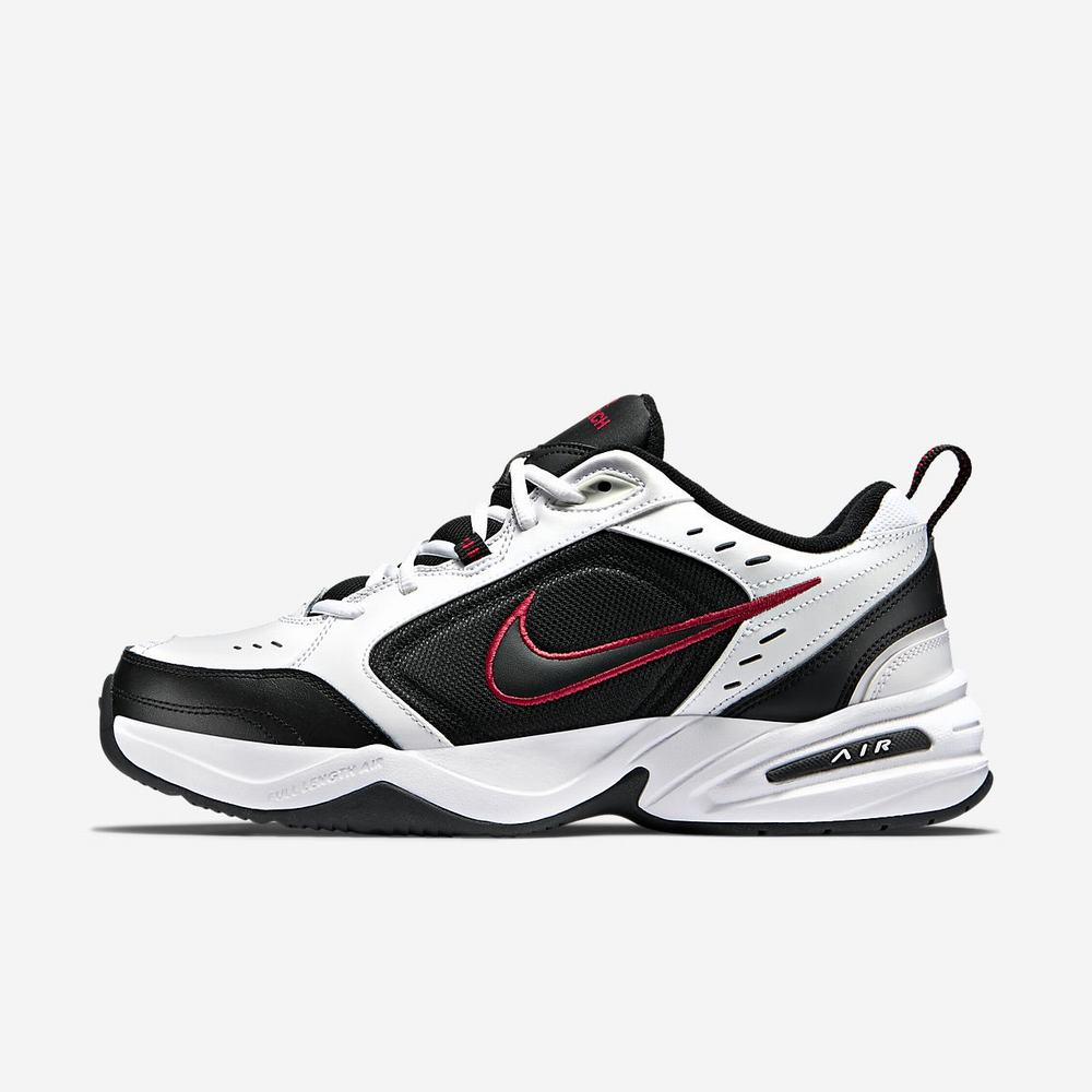 Chaussure De Fitness Nike Air Monarch IV Blanche 9031-562 White/Black Homme | YPH-34772066